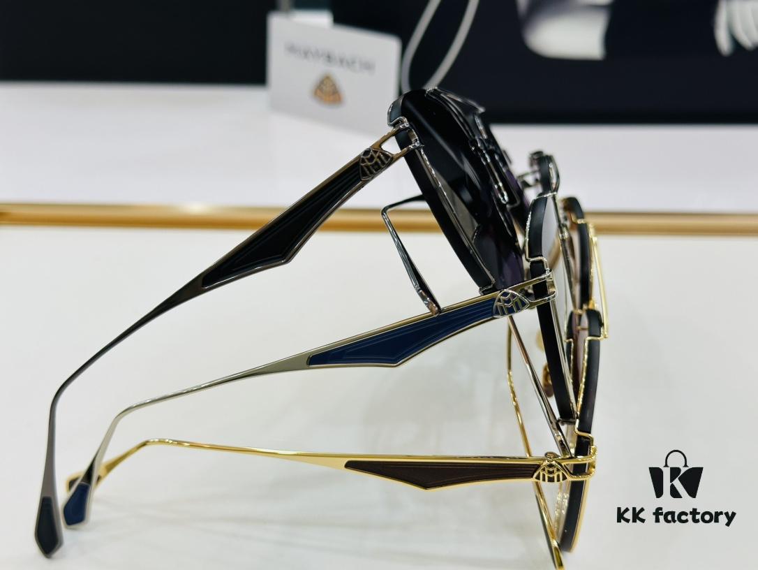 High-Quality MAYBACH Z26 Sunglasses, Exquisite Craftsmanship, Premium Feel, Size 61-14-145