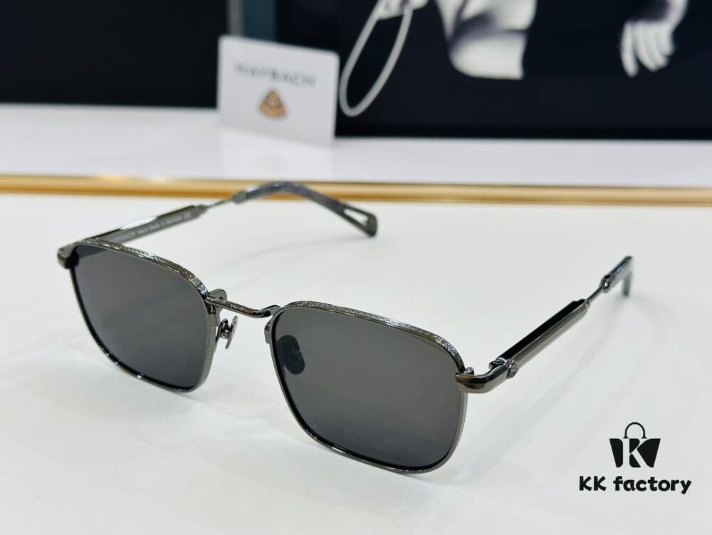 High-Quality MAYBACH Z26 Sunglasses, Exquisite Craftsmanship, Premium Feel, Size: 52-21-145