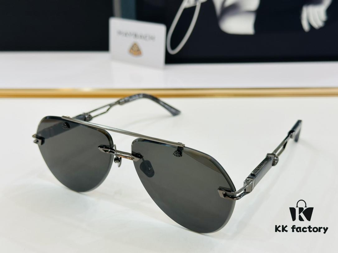 High-Quality MAYBACH Z56 Sunglasses, Exquisite Craftsmanship, Premium Feel, Size: 62-13-145