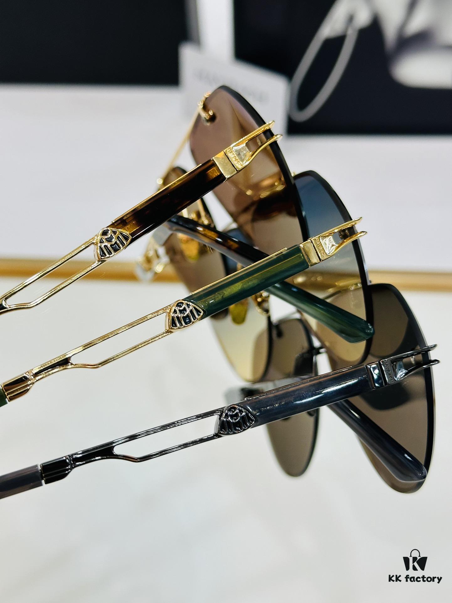 High-Quality MAYBACH Z56 Sunglasses, Exquisite Craftsmanship, Premium Feel, Size: 62-13-145