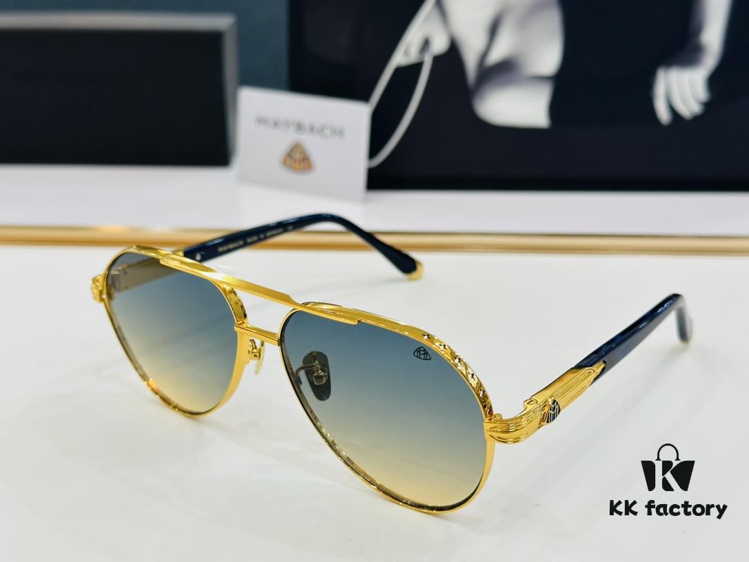 High-Quality MAYBACH Z017 Sunglasses, Exquisite Craftsmanship, K-Texture Frame, Size 60-14-145