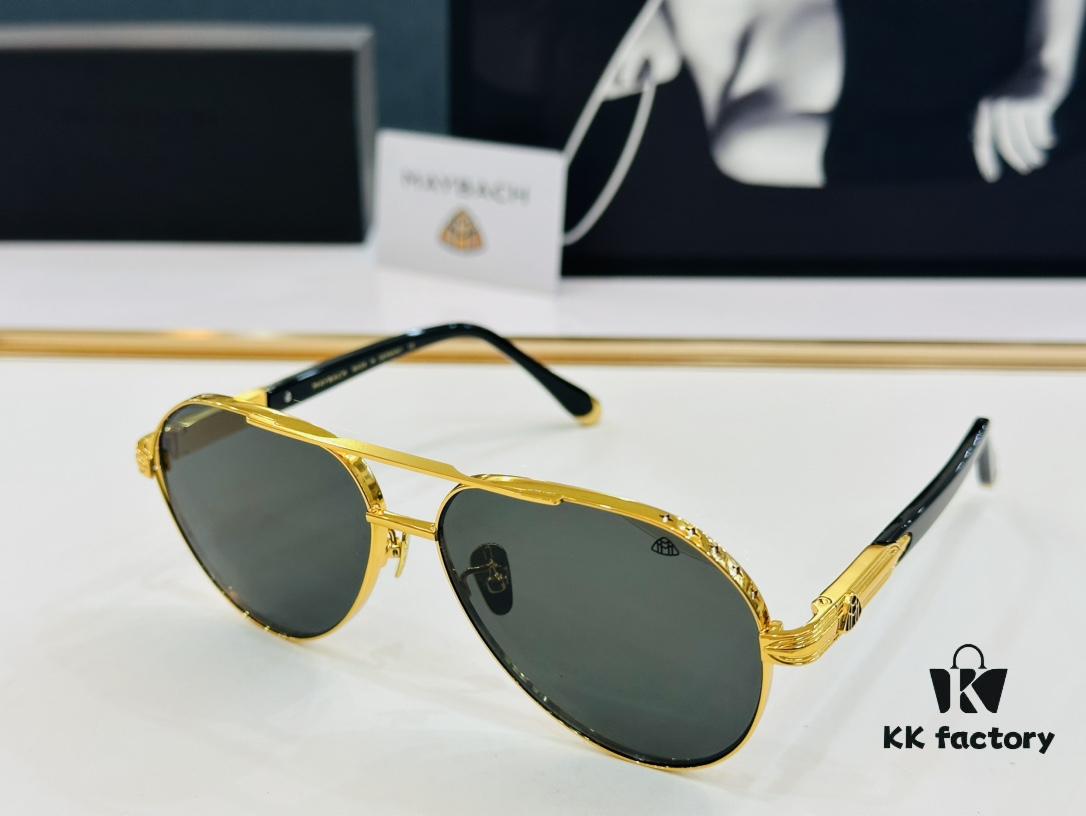 High-Quality MAYBACH Z017 Sunglasses, Exquisite Craftsmanship, K-Texture Frame, Size 60-14-145