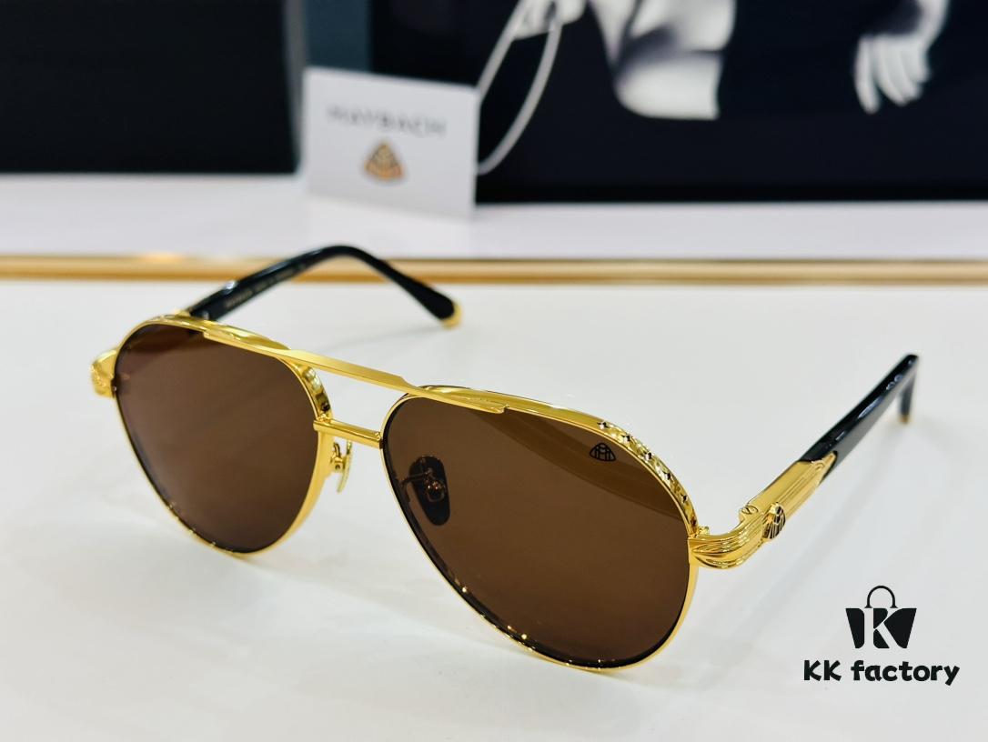 High-Quality MAYBACH Z017 Sunglasses, Exquisite Craftsmanship, K-Texture Frame, Size 60-14-145