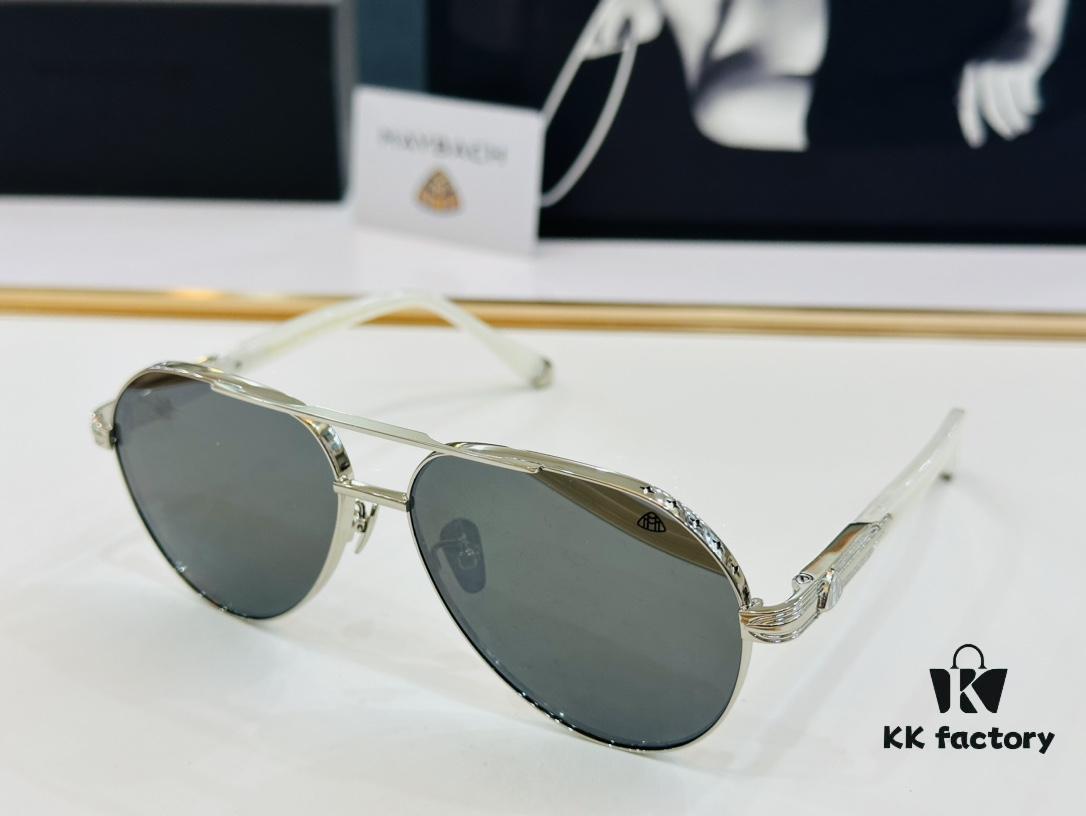 High-Quality MAYBACH Z017 Sunglasses, Exquisite Craftsmanship, K-Texture Frame, Size 60-14-145