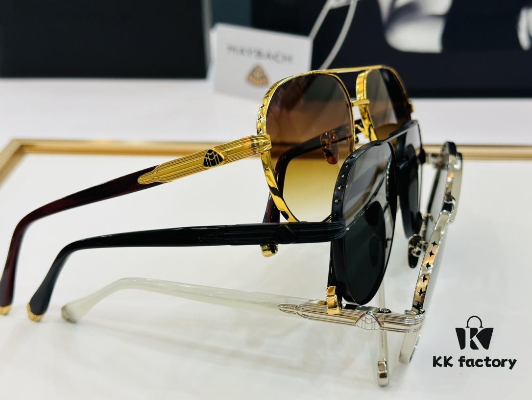 High-Quality MAYBACH Z017 Sunglasses, Exquisite Craftsmanship, K-Texture Frame, Size 60-14-145