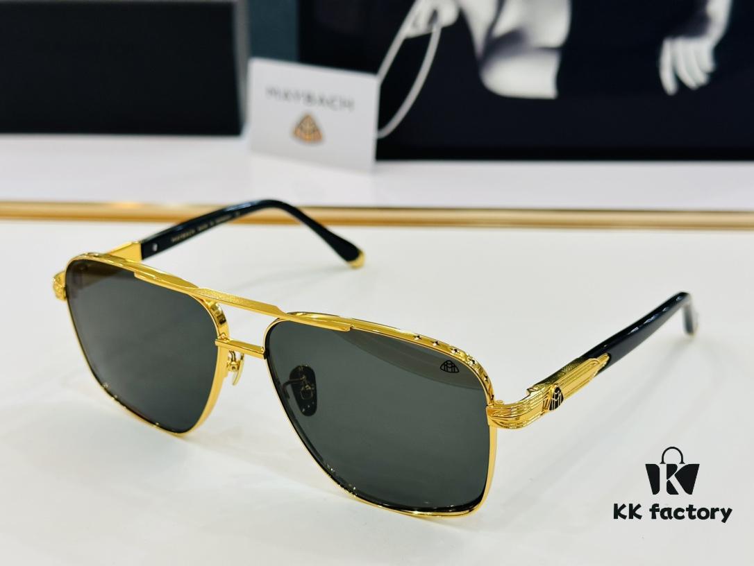 High-Quality MAYBACH Z016 Eyeglasses Sunglasses, Exquisite Craftsmanship, Premium K-Material, Size 61-14-145