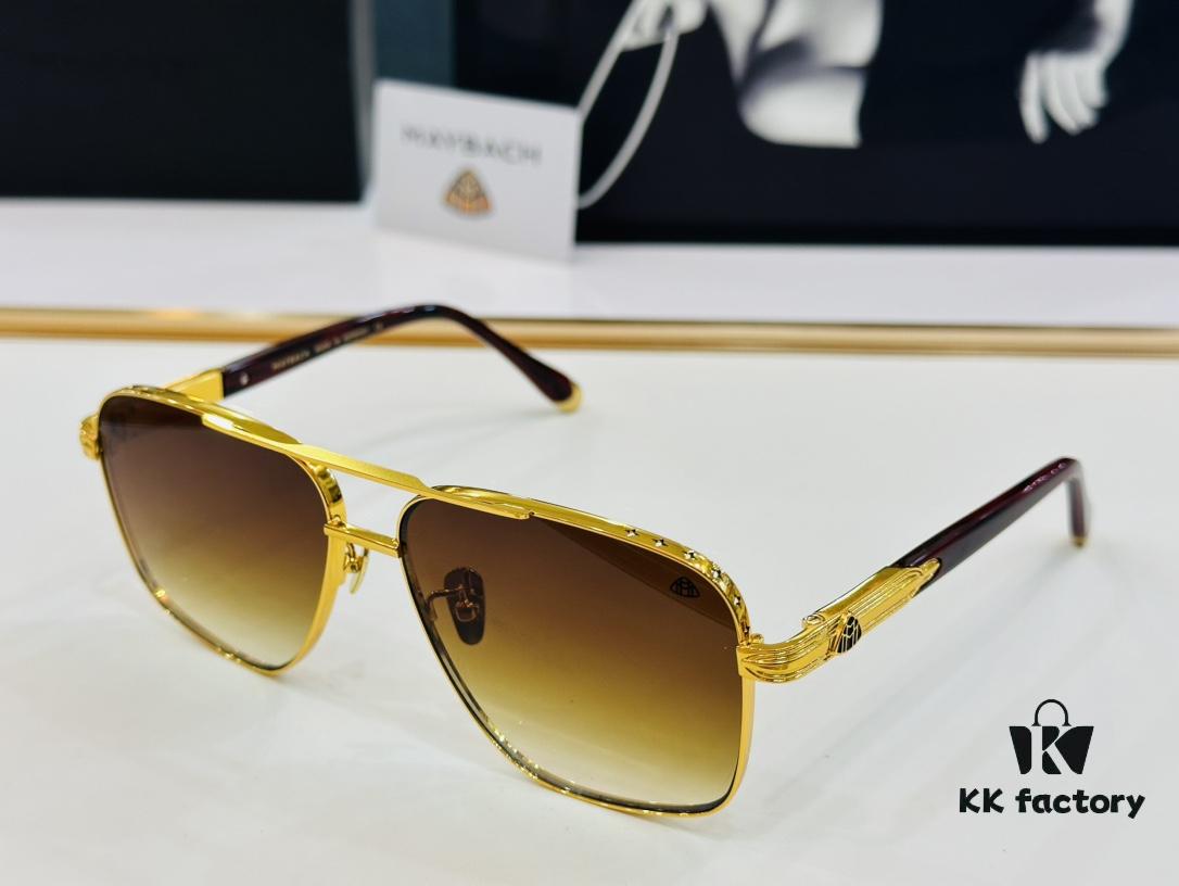 High-Quality MAYBACH Z016 Eyeglasses Sunglasses, Exquisite Craftsmanship, Premium K-Material, Size 61-14-145