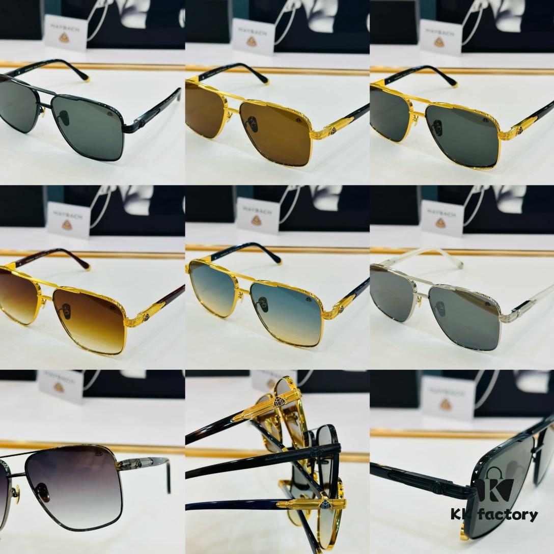 High-Quality MAYBACH Z016 Eyeglasses Sunglasses, Exquisite Craftsmanship, Premium K-Material, Size 61-14-145