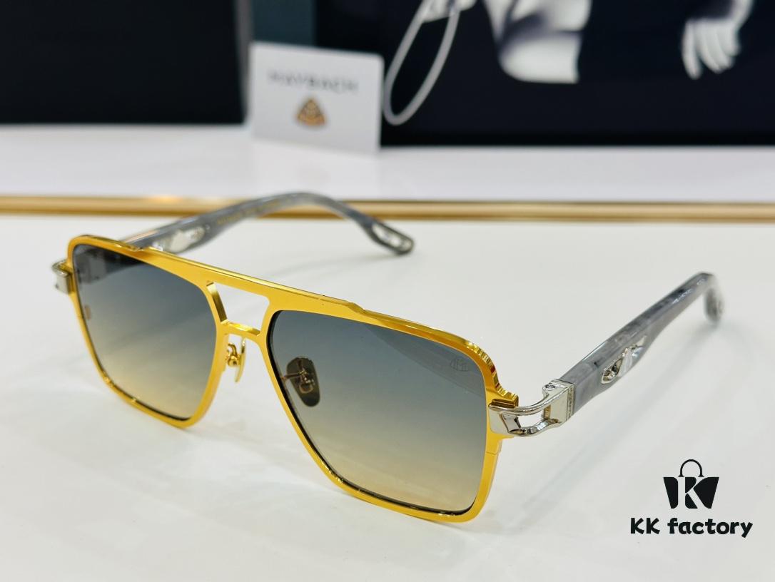 High-Quality MAYBAC*H Z032 Sunglasses, Exquisite Craftsmanship, Premium Feel, Size: 58-15-145