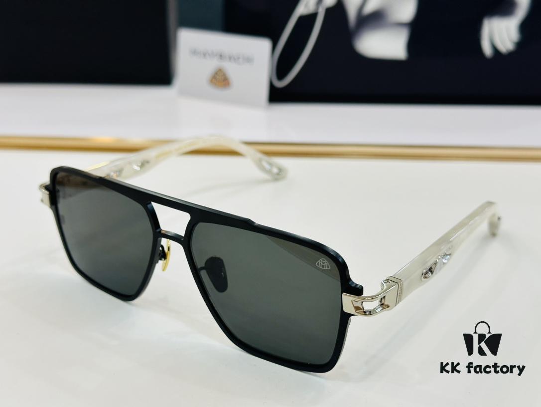 High-Quality MAYBAC*H Z032 Sunglasses, Exquisite Craftsmanship, Premium Feel, Size: 58-15-145