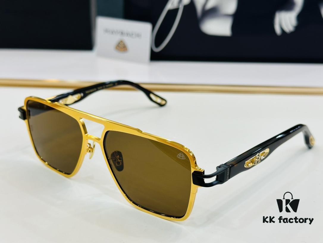 High-Quality MAYBAC*H Z032 Sunglasses, Exquisite Craftsmanship, Premium Feel, Size: 58-15-145