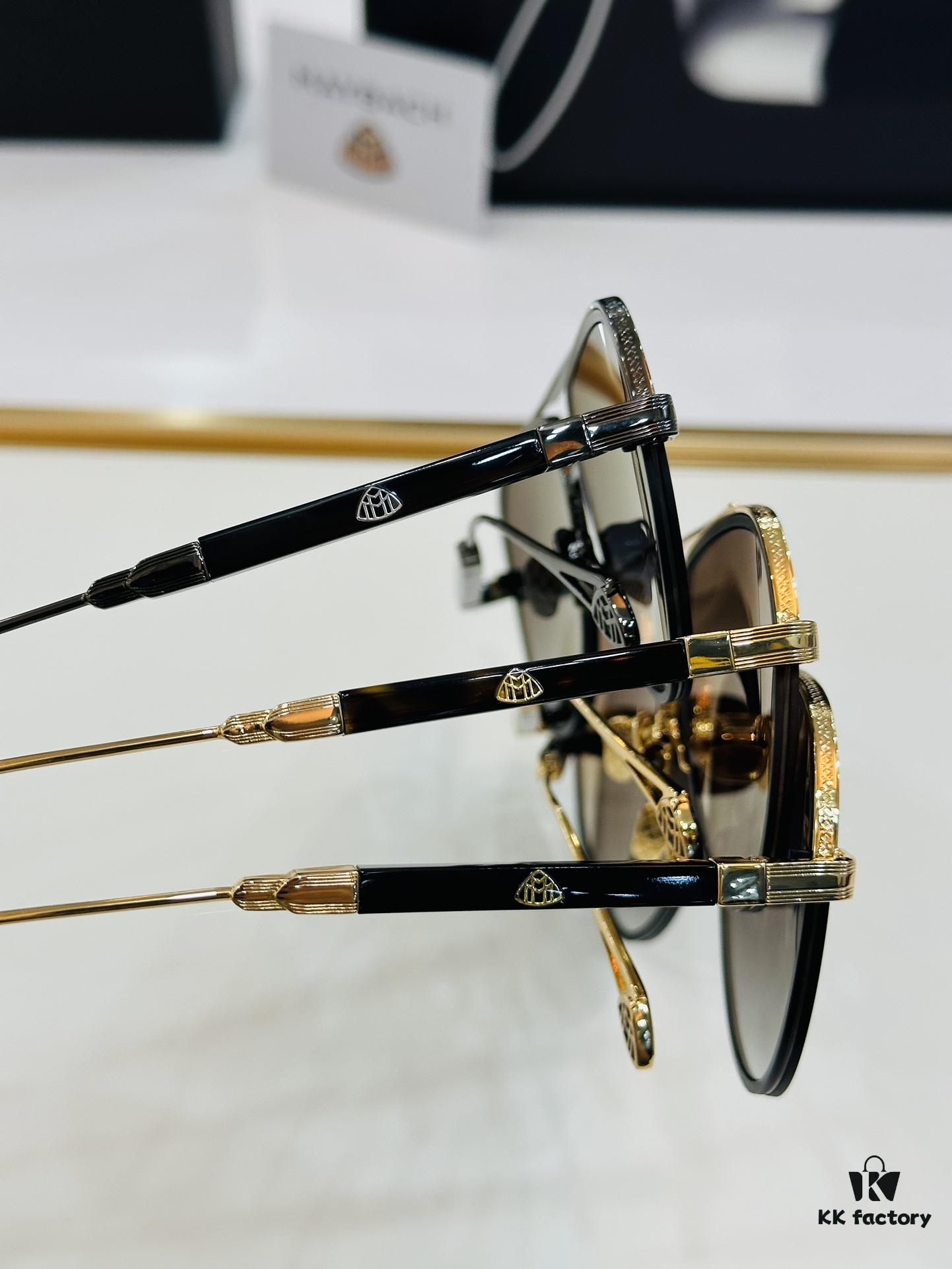 High-Quality MAYBACH Z26 Sunglasses, Exquisite Craftsmanship, Premium Feel, UV Protection