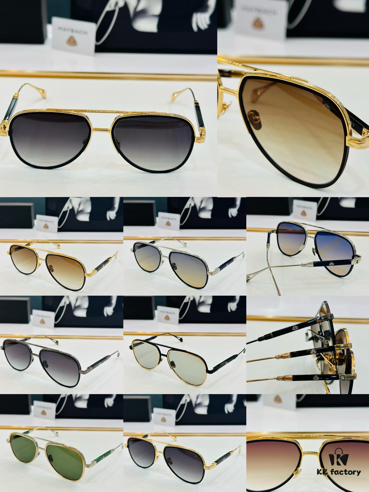 High-Quality MAYBACH Z26 Sunglasses, Exquisite Craftsmanship, Premium Feel, UV Protection