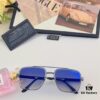 Maybac* New Arrival European and American Fashion Oversized Dual-Bridge Sunglasses for Men, High-End Style UV Protection Driving Sunglasses