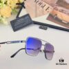 Maybac* New Arrival European and American Fashion Oversized Dual-Bridge Sunglasses for Men, High-End Style UV Protection Driving Sunglasses