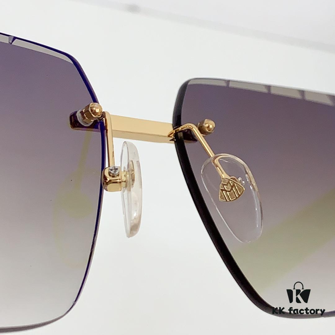 MAYBAH New Model Z067 Men's and Women's MBH Square Frame Sunglasses