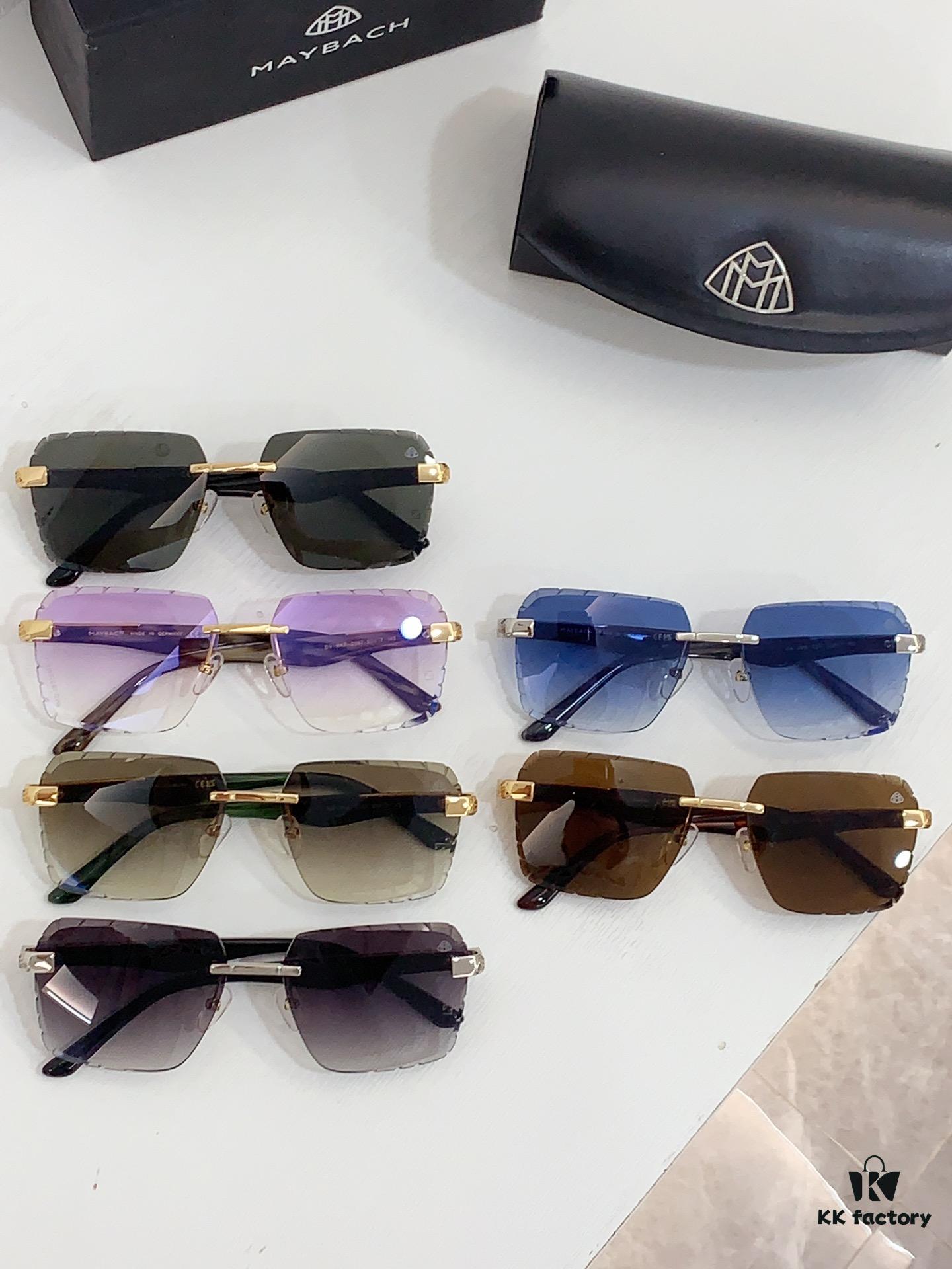 MAYBAH New Model Z067 Men's and Women's MBH Square Frame Sunglasses