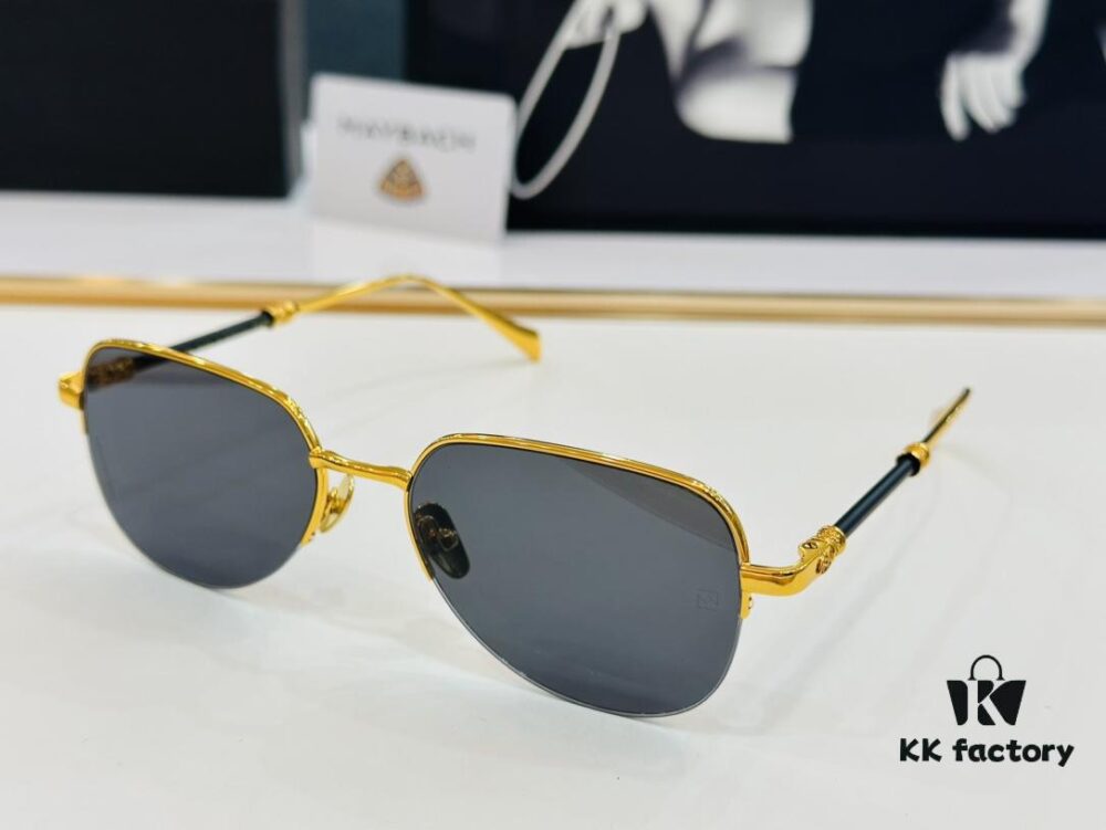 High-Quality MAYBACH Z056 Sunglasses, Exquisite Craftsmanship, Premium BM Feel, Size 57-18-145