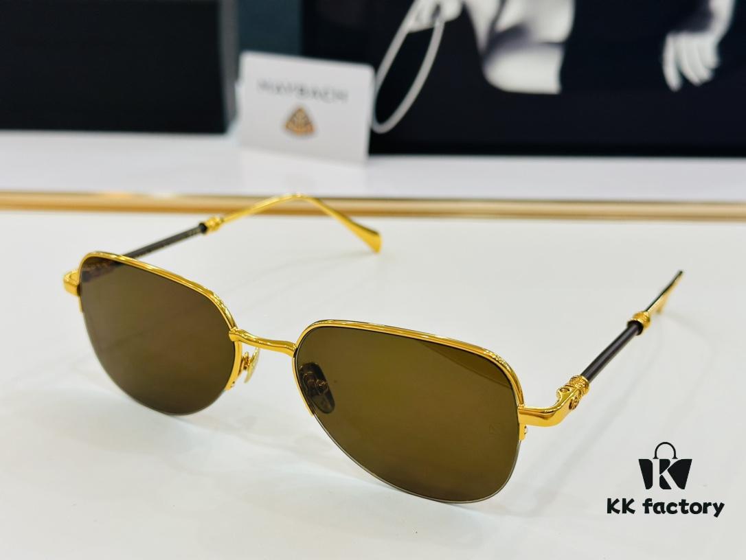 High-Quality MAYBACH Z056 Sunglasses, Exquisite Craftsmanship, Premium BM Feel, Size 57-18-145