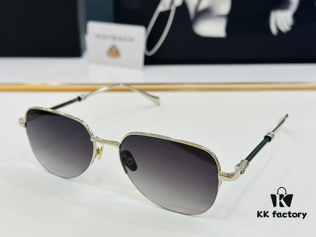High-Quality MAYBACH Z056 Sunglasses, Exquisite Craftsmanship, Premium BM Feel, Size 57-18-145
