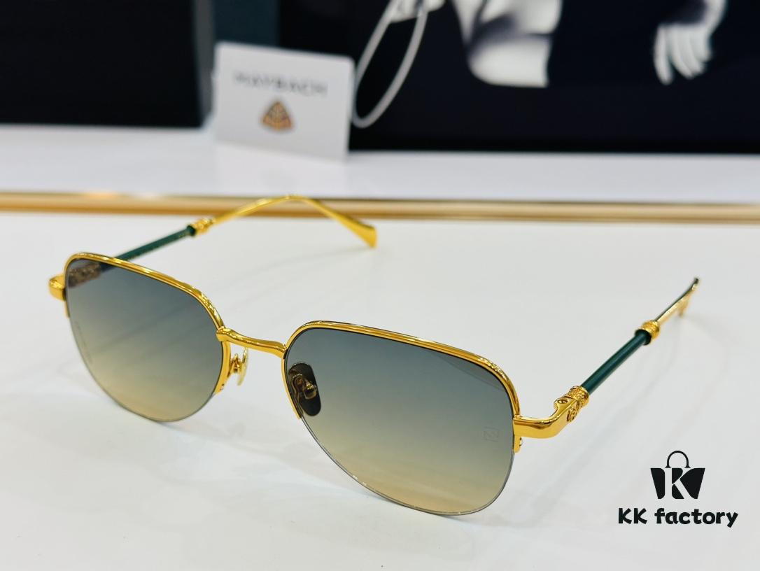 High-Quality MAYBACH Z056 Sunglasses, Exquisite Craftsmanship, Premium BM Feel, Size 57-18-145