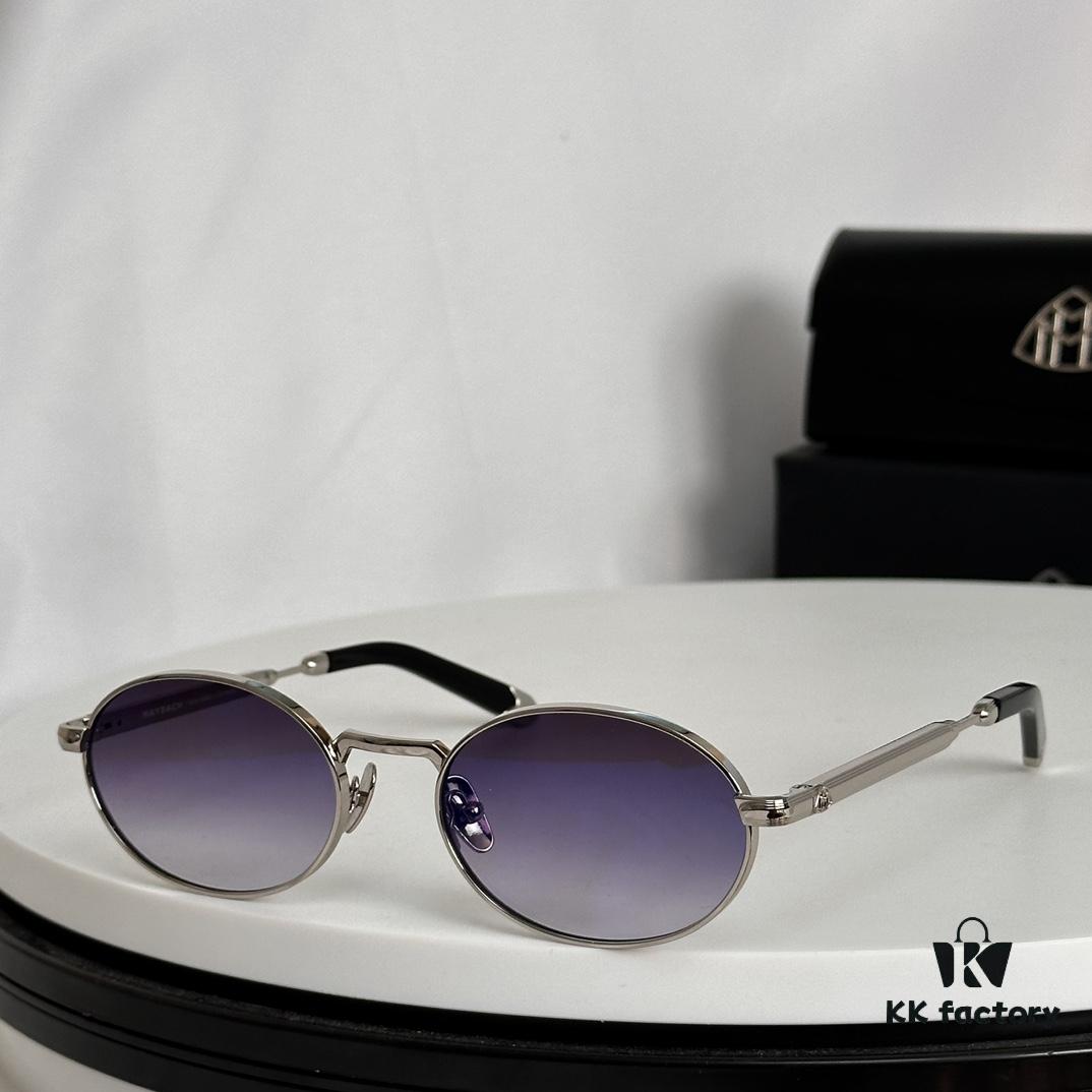 MAYBACH (THE BOULEVARD I) Premium Men's Sunglasses – Limited Hard Launch with Dual-Tone Imported Frame and 24K Gold Vacuum Plated Hardware