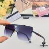 Maybac* Celebrity Style Oversized Square Sunglasses, Unisex Fashion Sun Glasses for Men and Women