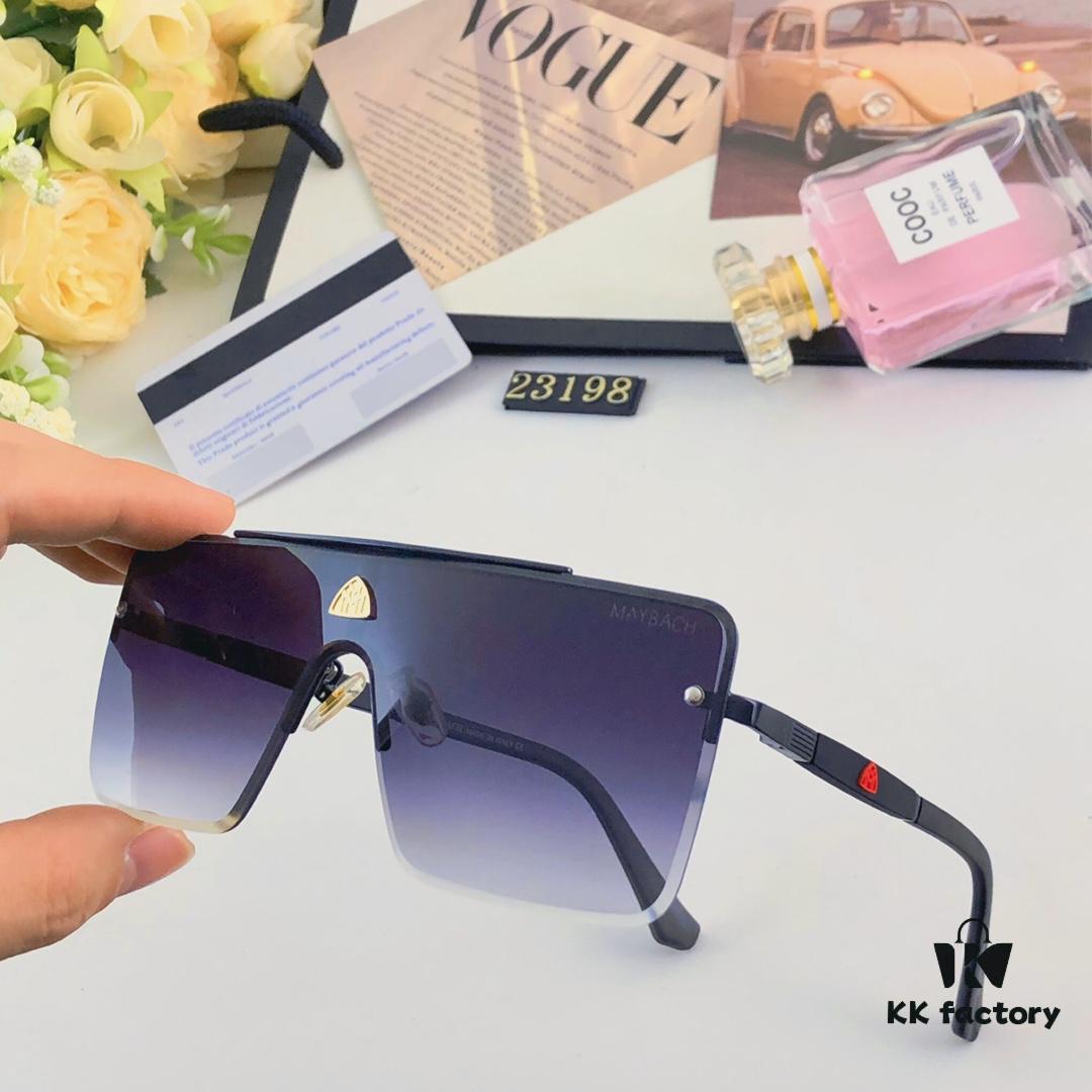 Maybac* Celebrity Style Oversized Square Sunglasses, Unisex Fashion Sun Glasses for Men and Women