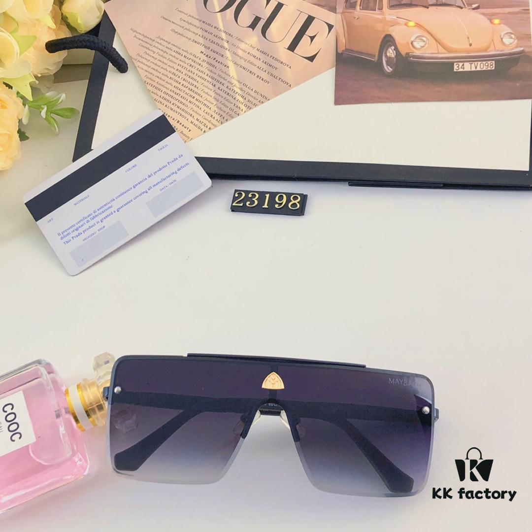 Maybac* Celebrity Style Oversized Square Sunglasses, Unisex Fashion Sun Glasses for Men and Women