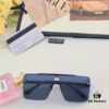 Maybac* Celebrity Style Oversized Square Sunglasses, Unisex Fashion Sun Glasses for Men and Women