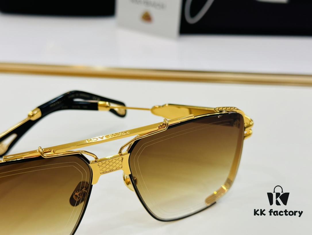 High-Quality MAYBACH Z042 Sunglasses, Exquisite Craftsmanship, Premium Feel, Size: 61-15-145