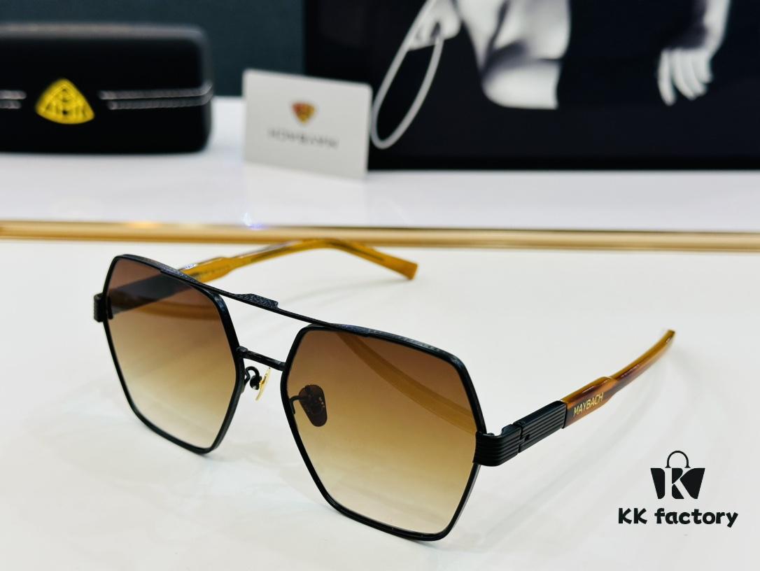 High-Quality MAYBACH WILD Sunglasses, Exquisite Craftsmanship, Premium Feel, Size: 57-16-145