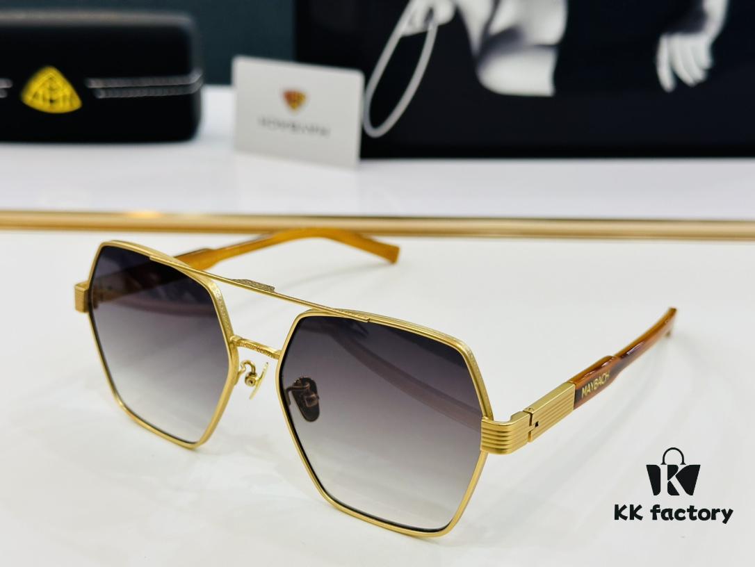 High-Quality MAYBACH WILD Sunglasses, Exquisite Craftsmanship, Premium Feel, Size: 57-16-145