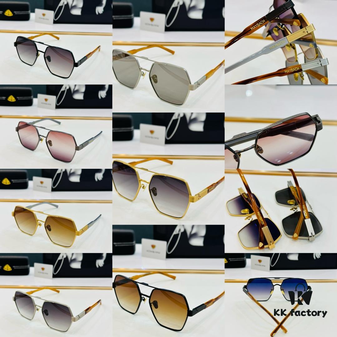 High-Quality MAYBACH WILD Sunglasses, Exquisite Craftsmanship, Premium Feel, Size: 57-16-145