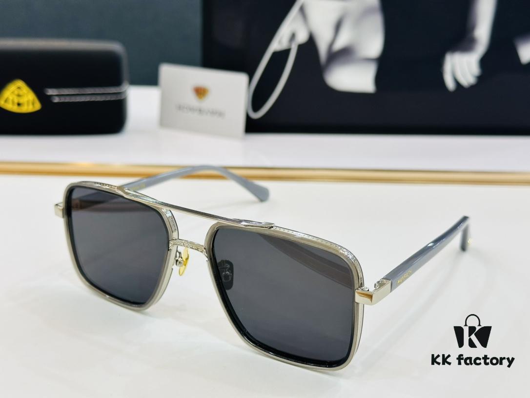 High-Quality MAYBACH Sunglasses, Exquisitely Crafted, Premium Texture, Meng Size: 56-20-145
