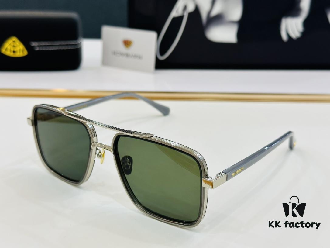 High-Quality MAYBACH Sunglasses, Exquisitely Crafted, Premium Texture, Meng Size: 56-20-145