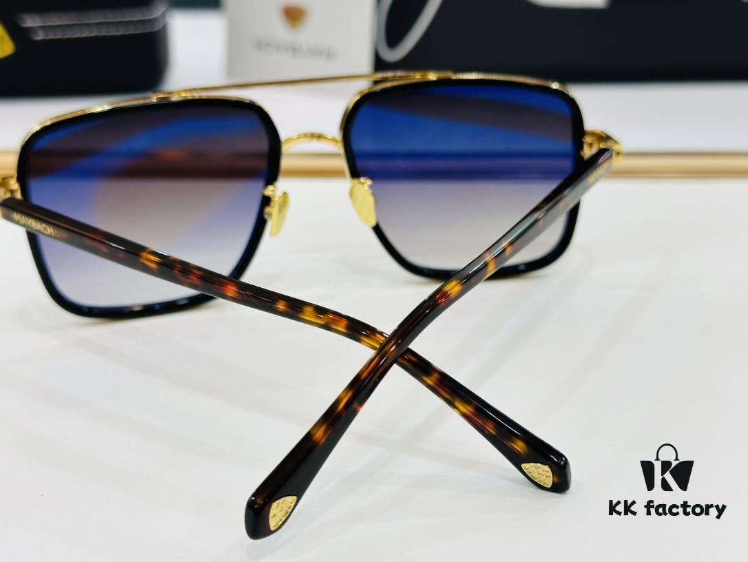 High-Quality MAYBACH Sunglasses, Exquisitely Crafted, Premium Texture, Meng Size: 56-20-145