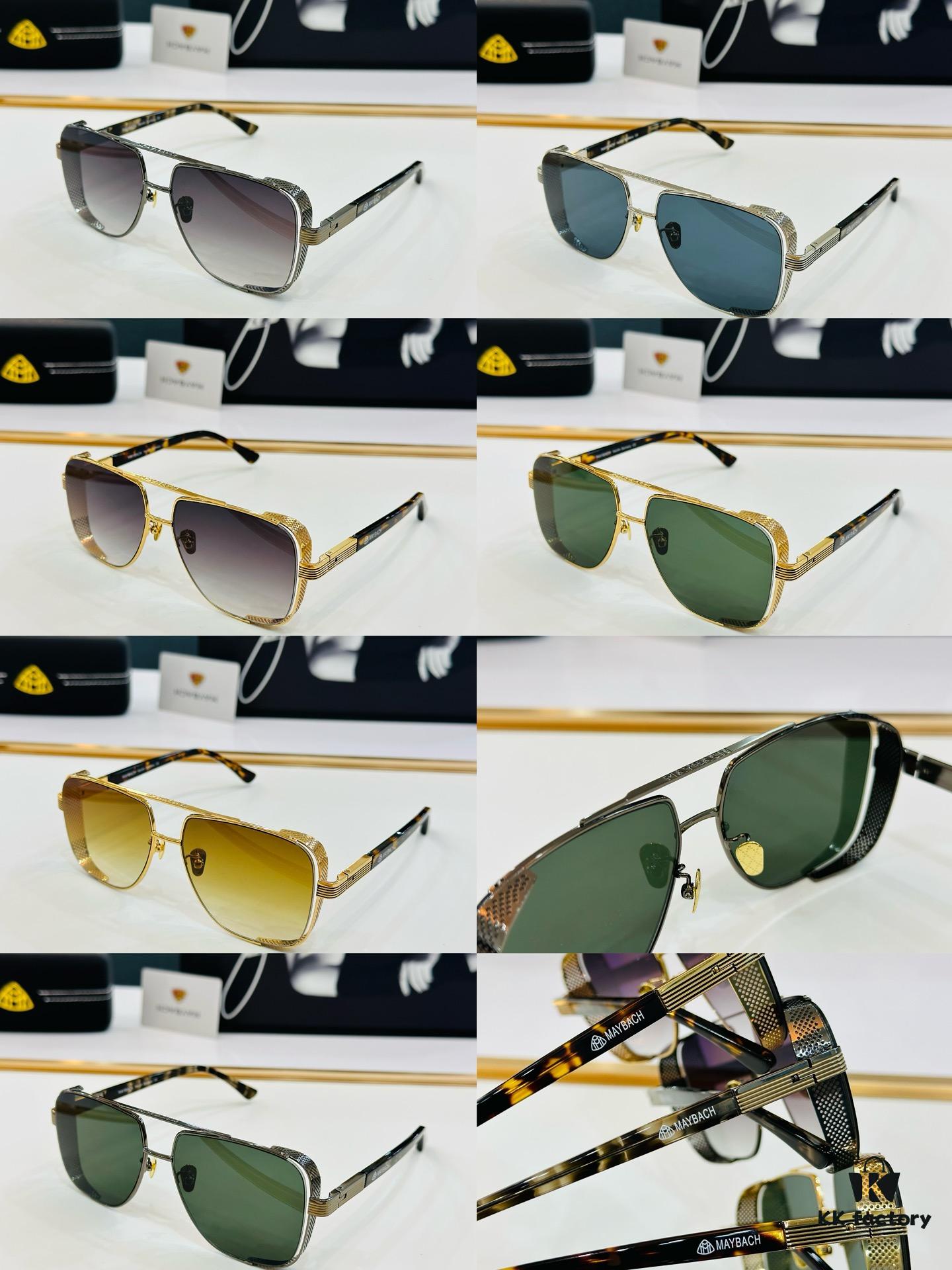 High-Quality MAYBACH Z31 Sunglasses, Exquisite Craftsmanship, Premium Feel, Size: 59-15-145