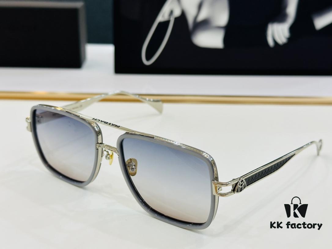 High-Quality MAYBACH POWER Sunglasses, Exquisitely Crafted, Premium Feel, Size: 57-20-145