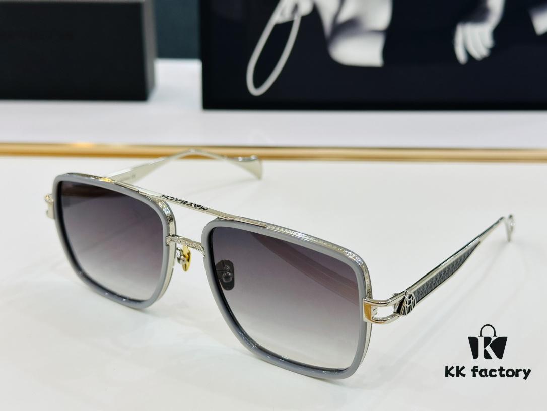 High-Quality MAYBACH POWER Sunglasses, Exquisitely Crafted, Premium Feel, Size: 57-20-145