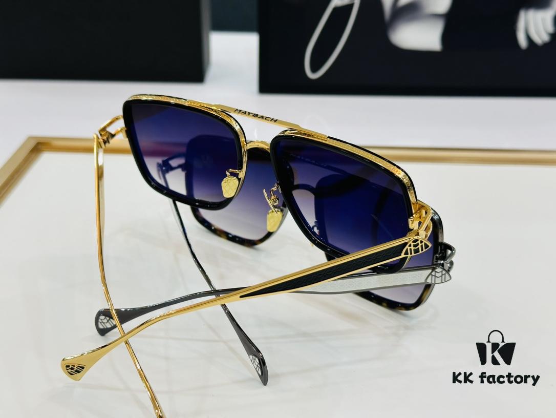 High-Quality MAYBACH POWER Sunglasses, Exquisitely Crafted, Premium Feel, Size: 57-20-145