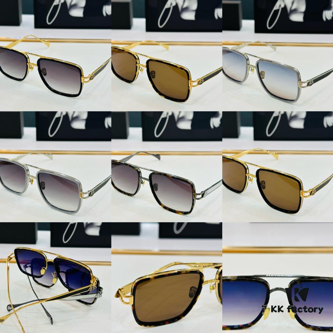 High-Quality MAYBACH POWER Sunglasses, Exquisitely Crafted, Premium Feel, Size: 57-20-145
