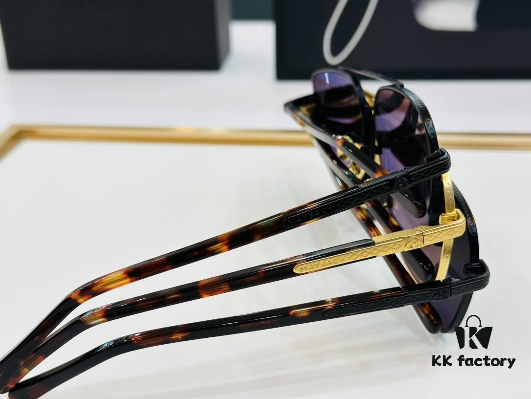 High-Quality MAYBACH Fashion Sunglasses, Exquisitely Crafted, Premium Feel, Size: 53-17-142