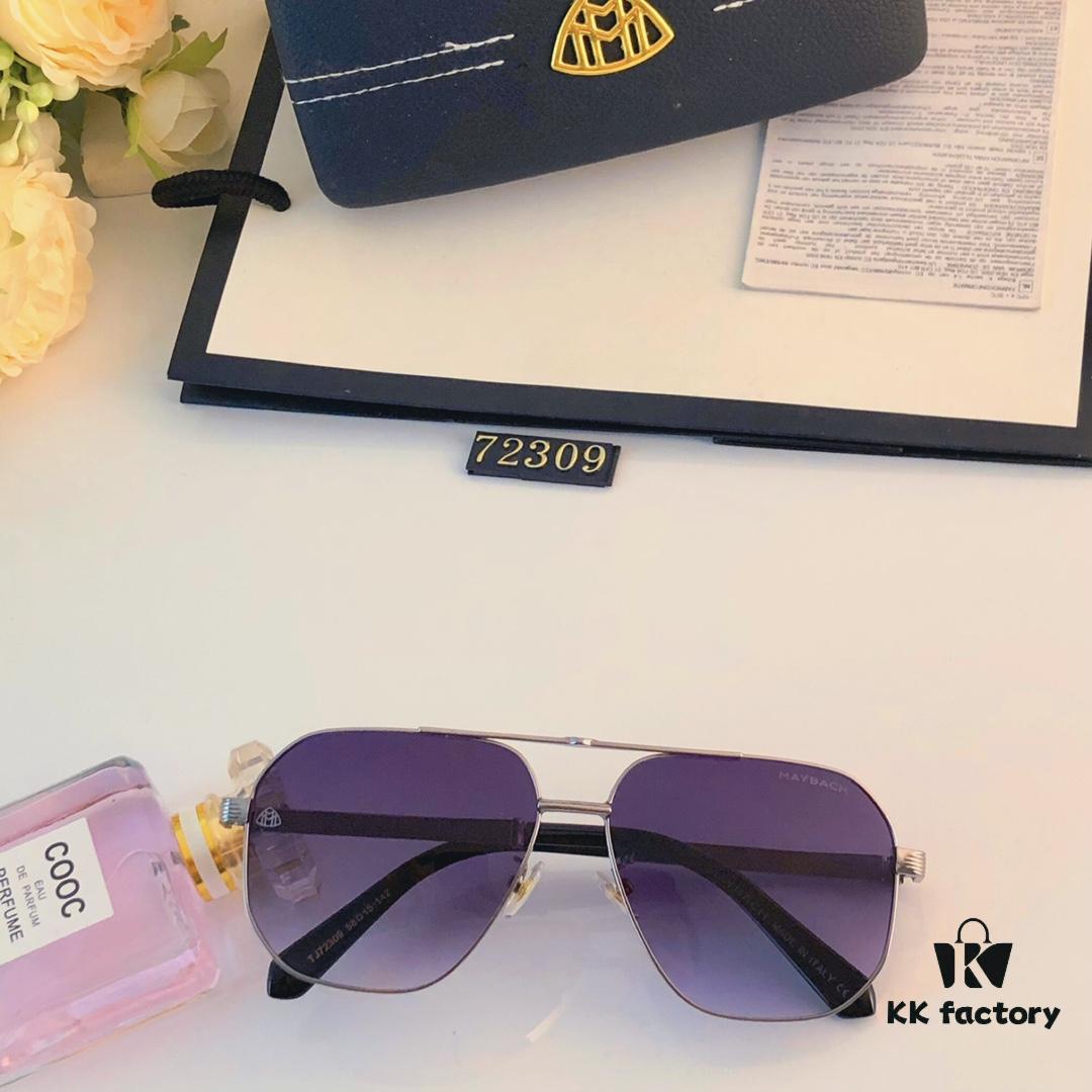 Maybach New Men's High-End Sunglasses Fashionable and Stylish Trendy Shades Outdoor Driving Travel Sun Glasses