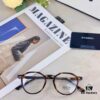 Chane* Jin Chen Same Style Multi-Frame Tortoiseshell Round Eyeglasses for Women, Prescription Ready, Leopard Print Frame, Sunglasses