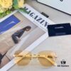 Chane* European and American Fashion Small Frame Sunglasses, Retro Minimalist Rimless Street Snap Shades