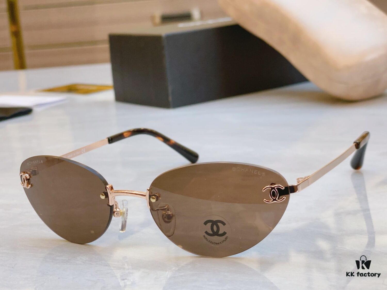 CHANE* Chanel New Model Sunglasses 🕶️🕶️, MODEL: CH4003, SIZE: 55□16-135