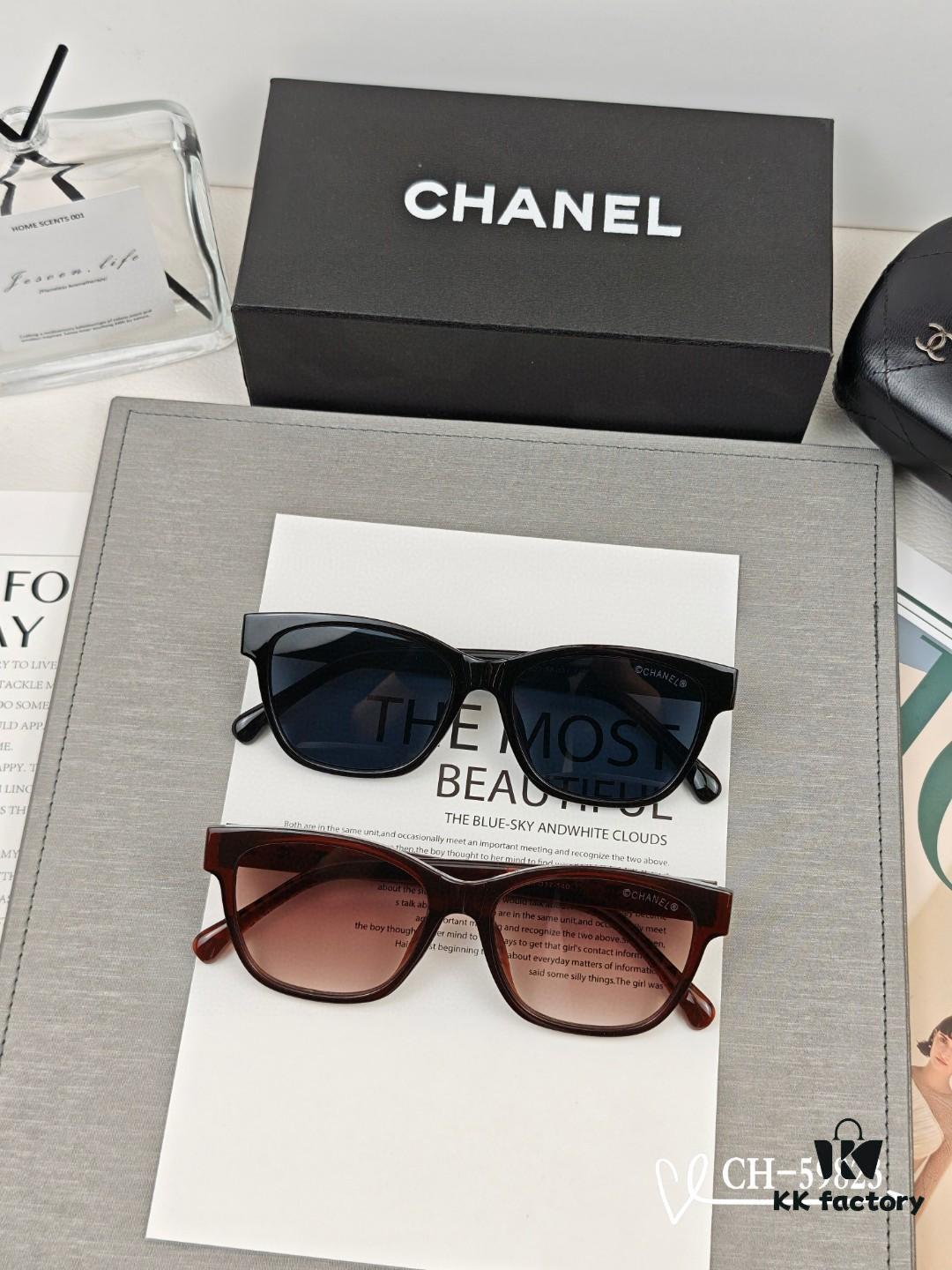 CHANEL - New Lightweight TR Frame Sunglasses with Polarized HD Lenses, Model 59823