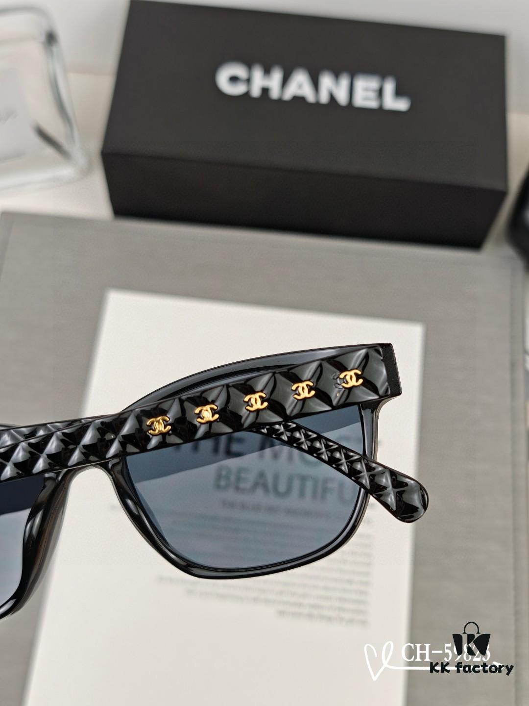 CHANEL - New Lightweight TR Frame Sunglasses with Polarized HD Lenses, Model 59823