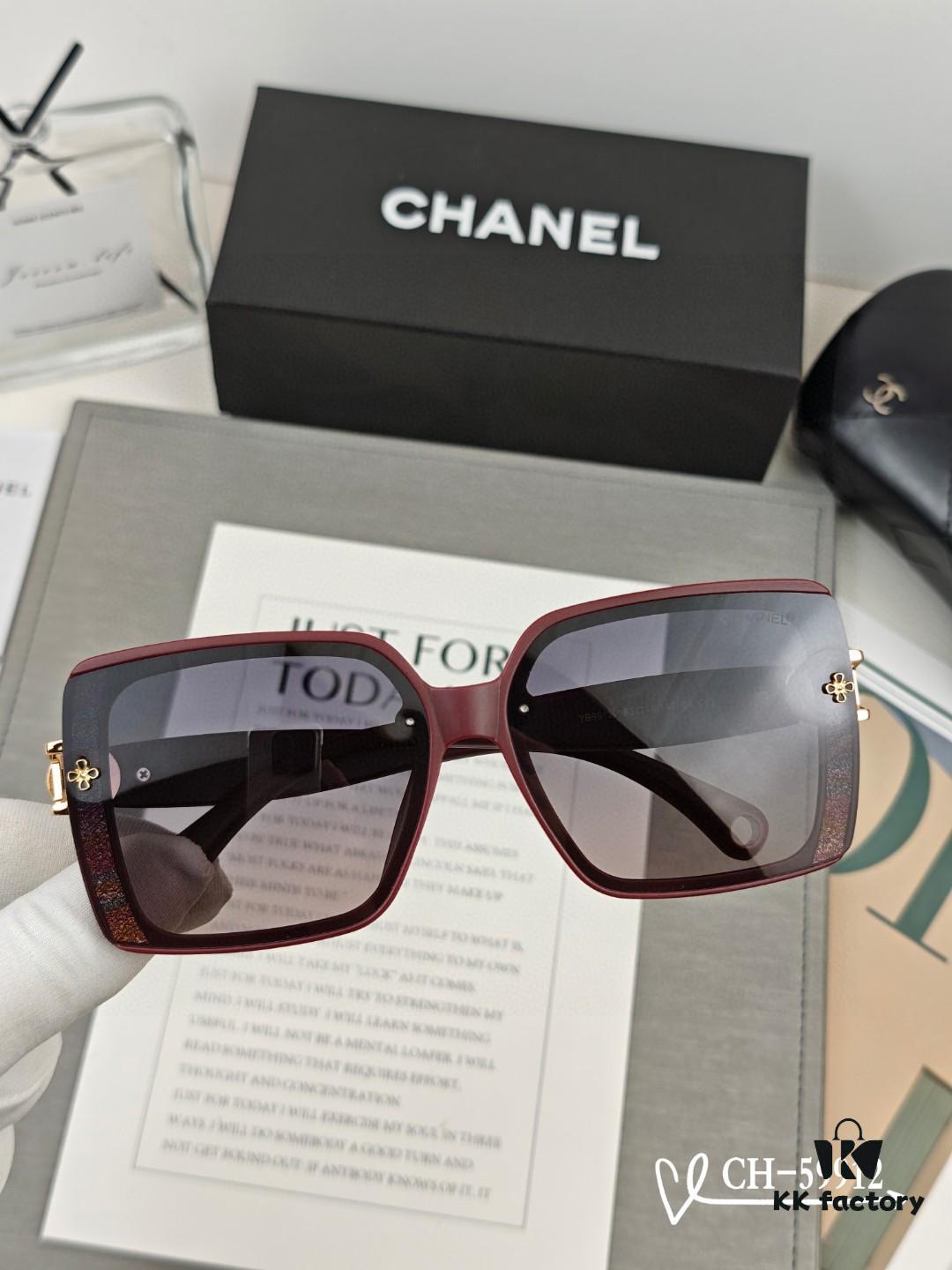 CHANEL - New Lightweight Chanel Sunglasses with Polarized HD Lenses, TR Frame for Comfortable Wear